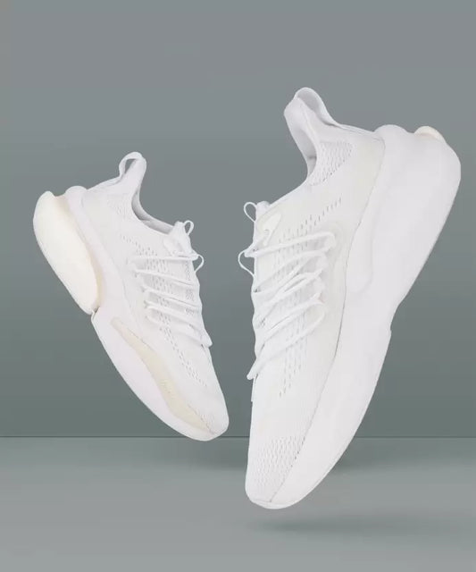 AlphaBoost V1 Running Shoes For Men  (White)