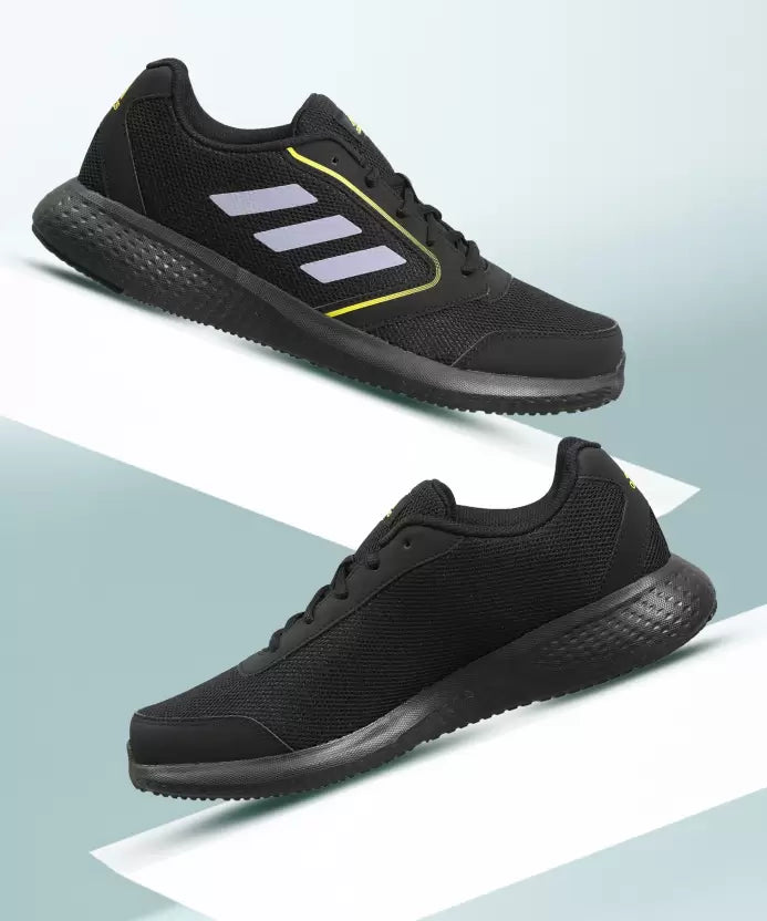 Fluento M Running Shoes For Men  (Black)