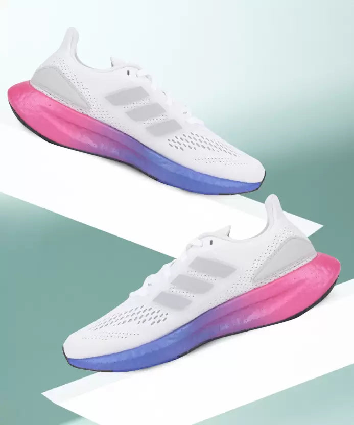 PUREBOOST 22 Running Shoes For Men  (White)